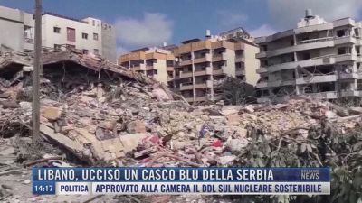 Breaking News delle 14.00 | Libano, ucciso un casco blu della Serbia