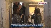 In diretta da Bari, degrado nelle case popolari