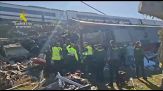 Incidente Toledo, i soccorritori al lavoro sulla zona del disastro