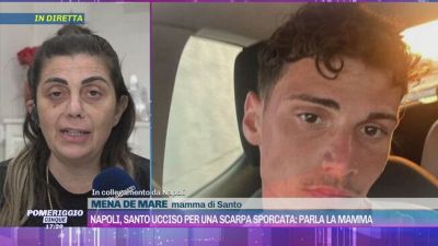 Napoli, Santo Romano ucciso per una scarpa sporcata: parla la mamma