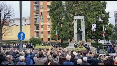 Mattarella alla commemorazione della strage di Gorla a Milano