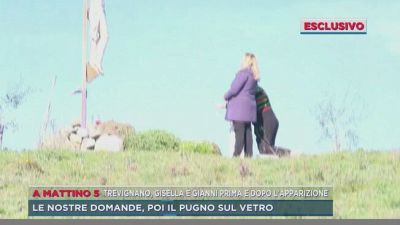 Trevignano, Gisella e Gianni prima e dopo l'apparizione