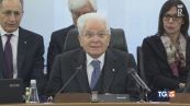 Mattarella "Serve rispetto tra istituzioni"