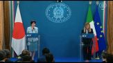 Meloni: Io e Takaichi siamo premier donne, raggiunti nostri obiettivi