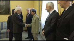Mattarella all'anniversario del Centro eccellenza scuola Carabinieri