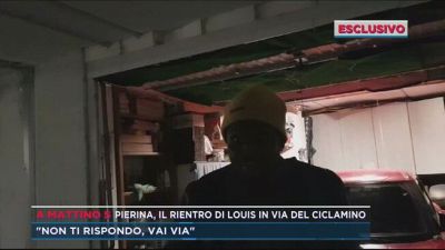 Pierina Paganelli, il rientro di Louis in via del Ciclamino