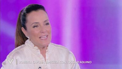 Roberta Capua e l'amicizia con Tosca d'Aquino