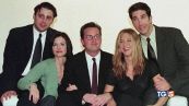 Matthew Perry solo, circondato da squali