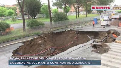 Roma, palazzine del Quadraro senza acqua