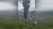Bolzano, incendio azienda colonnine elettriche