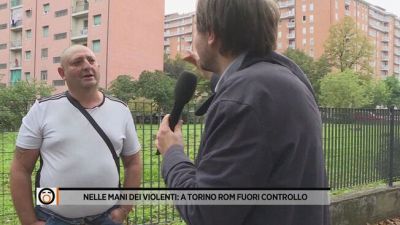 Nelle mani dei violenti: a Torino rom fuori controllo