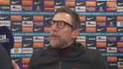 Di Francesco: "Dobbiamo migliorare in freddezza e qualità"