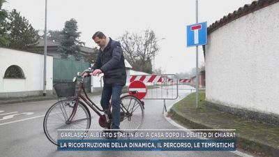 Garlasco, Alberto Stasi in bici a casa dopo il delitto di Chiara?