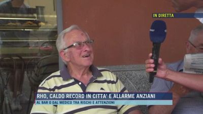 Rho, caldo record in città e allarme anziani