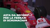 La Ferrari di Schumacher del 2003 all'asta per 13 mln di dollari