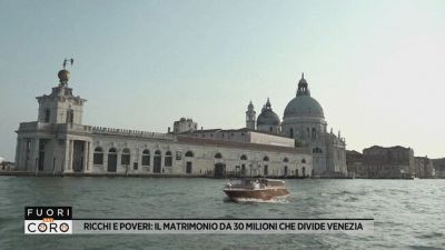 Ricchi e poveri: il matrimoni da 30 milioni che divide Venezia