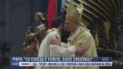 Breaking News delle 14.00 | Papa: "La Chiesa è ferita, siate credibili"