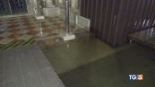 Acqua alta in S.Marco Polemica sulle barriere