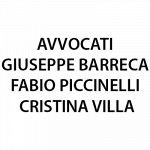 Avvocati Giuseppe Barreca Fabio Piccinelli Cristina Villa