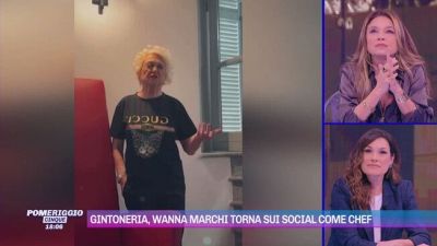 Gintoneria, Wanna Marchi tornai sui social come chef