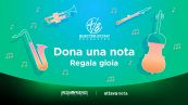 "Dona una nota: regala gioia"