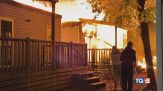Paura a Peschiera, camping in fiamme
