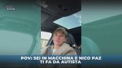 Nico Paz ti fa da autista