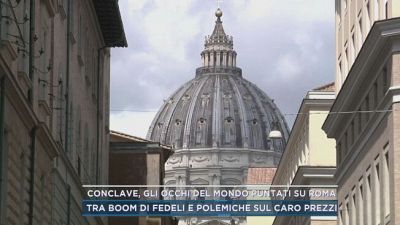 Conclave, gli occhi del mondo puntati su Roma