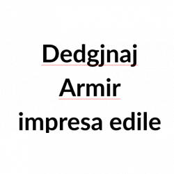 Dedgjonaj Armir impresa edile logo