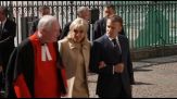 Londra, Macron in visita all'Abbazia di Westminster