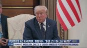 Breaking News delle 18.00 | Vertice ad Ankara, Trump: "Delusi dalla Nato"