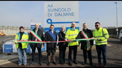 Autostrade, inaugurato il nuovo svincolo di Dalmine sulla A4