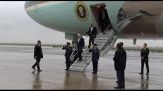 Joe Biden e Barack Obama arrivano insieme a New Yok