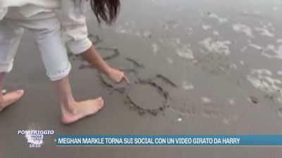 Meghan Markle torna sui social con un video girato da Harry