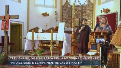 Trevignano, Gisella parla della Madonna "insistente"