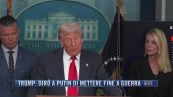Breaking News delle 21.30 | Trump: dirò a Putin di mettere fine alla guerra