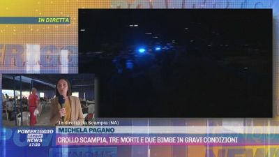Crollo Scampia, le condizioni dei feriti