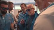 De Laurentiis show a Dimaro: firme e siparietti con i tifosi del Napoli