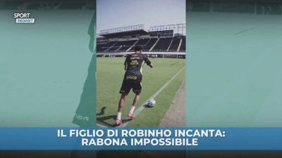 Robinho JR, che rabona!