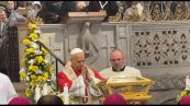 Papa Leone a Pavia, venera le reliquie di Sant'Agostino