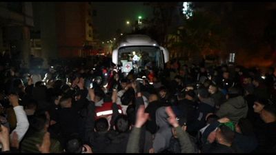 I detenuti palestinesi rilasciati: "La prigione è un inferno"