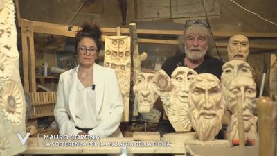 Mauro Corona e la sofferenza per la malattia della figlia