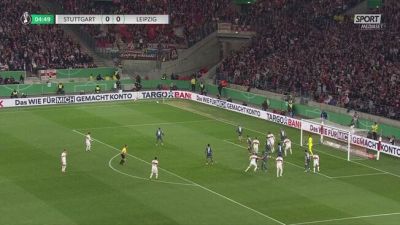 Stoccarda in finale di Coppa di Germania: tris al Lipsia"