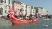Corteo sul Canal Grande al Carnevale di Venezia