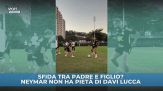 Neymar senza pietà con il figlio