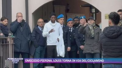 Omicidio Pierina Paganelli, Louis torna in via del Ciclamino