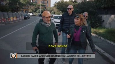 Ladri di case: l'abusivo falsario con l'aiutino dello Stato