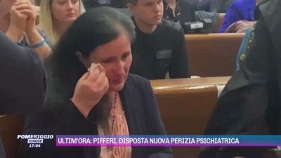 Ultim'ora: Pifferi, disposta nuova perizia psichiatrica