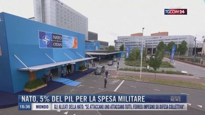 Breaking News delle 17.00 | Nato, 5% del pil per la spesa militare