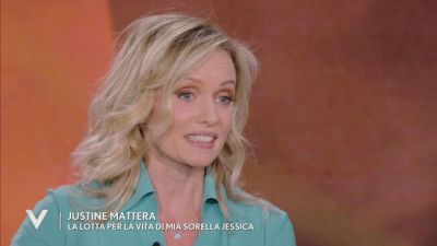 Justine Mattera: "La lotta per la vita di mia sorella Jessica"